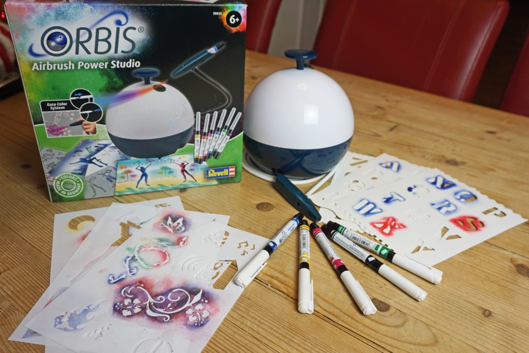 Das Orbis Airbrush Power Studio von Revell I Airbrushen kinderleicht